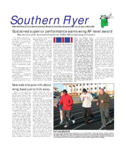  Southern Flyer March[removed]Southern Flyer 908th Airlift Wing (Air Force Reserve Command), Maxwell Air Force Base, Montgomery, Ala., Vol. 43, Issue 3, March 2006