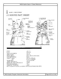 NASA Apollo Saturn V News Reference  NASA Apollo Program Historical Information Page 0072 of 0128