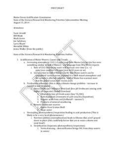 Microsoft Word - 140815_State of the Science OA Subcommittee Outline