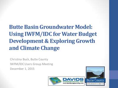 Groundwater Status Report, WY 2012