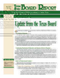 Texas State May 2005 Vol. 84