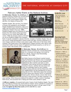 National Archives News February 2012