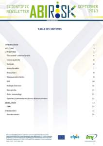 TABLE OF CONTENTS  INTRODUCTION 2