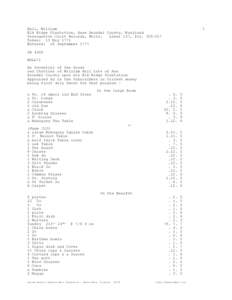 Hall, William Elk Ridge Plantation, Anne Arundel County, Maryland Prerogative Court Records, Wills: Liber 107, fol[removed]Taken: 13 May 1771 Entered: 18 September 1777