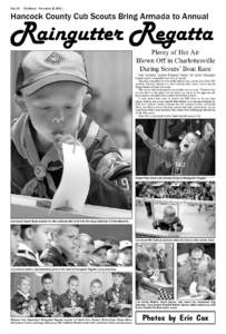 Page 12  The Banner November 22, 2006 Hancock County Cub Scouts Bring Armada to Annual