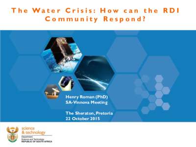 Environmental economics / Water supply / Water treatment / Drinking water / Futurology / Water scarcity / Sustainability