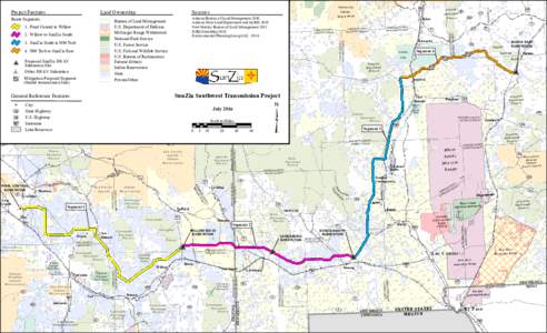 Mitigation Proposal Segment (buried transmission line) City State Highway U.S. Highway