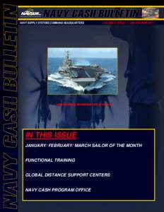NAVY SUPPLY SYSTEMS COMMAND HEADQUARTERS  VOLUME 8: ISSUE 1 | JAN-FEB- MAR[removed]USS GEORGE WASHINGTON (CVN 73)