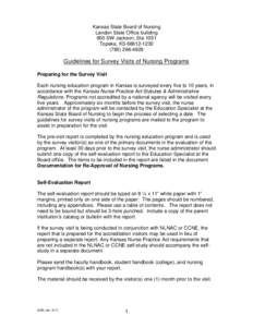 Microsoft Word - Guidelines for Program Survey Visits 3-11.doc