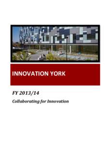 Innovation York - FYAnnual Report