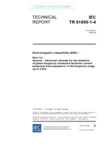 This is a preview - click here to buy the full publication  TECHNICAL REPORT  IEC