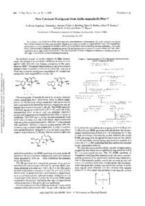 586  J . Org. Chem., Vol. 43, No. 4 , 1978 Kupchan et al.