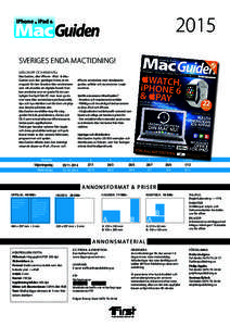 2015  iPhone iPad & Mac Guiden SVERIGES ENDA MACTIDNING!