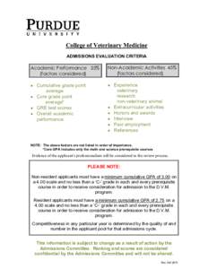 Microsoft Word - criteria - student  handout _2_.doc