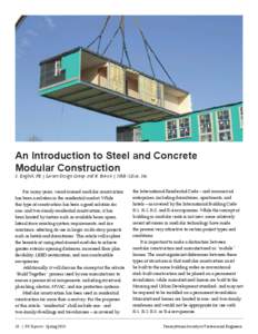 Steel and Concrete Modular Construction | NRB Inc.