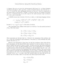 Physical cosmology / Black holes / Introductory physics / Astrodynamics / Kerr metric / Metric tensor / Redshift / Anti de Sitter space / Spacetime / Physics / General relativity / Exact solutions in general relativity