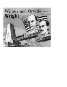 Wilbur and Orville Wright Activity Book