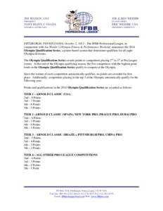 Julie Lohre / Bodybuilding / IFBB Professional League / Jenny Lynn
