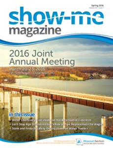 SpringVolume 44 | Issue 1 magazine 2016 Joint
