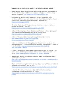 Cyber Security Reading List for FOC Working Group 15.docx