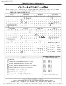 15_16 Calendar DRAFT - August 26 start for teachers, Revised[removed]pub