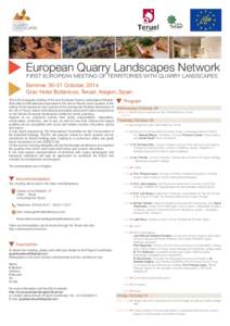 european  QUARRY LANDSCAPES network