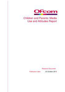 F  Children and Parents: Media