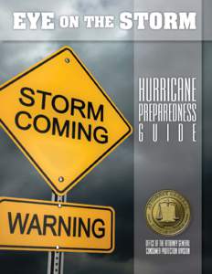 EYE ON THE STORM  hurricane preparedness guide