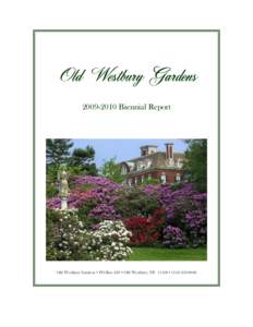 Microsoft Word - Old Westbury Gardens Report 0910.doc