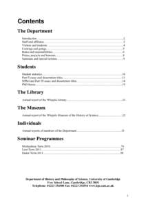 HPS: Annual Report