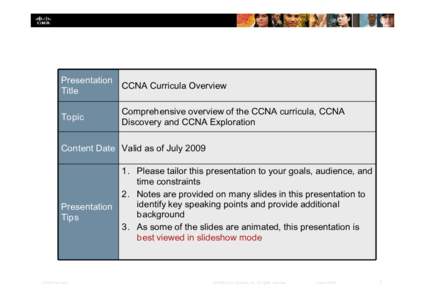 Microsoft PowerPoint - CCNA_Curricula_Overview-07Jul09.PPT