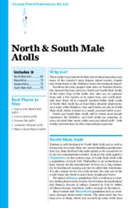 ©Lonely Planet Publications Pty Ltd  North & South Male Atolls North Male Atoll[removed]Kaashidhoo..................... 73