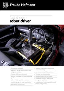 fact sheet:  robot driver >>