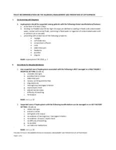 Microsoft Word - Leptospirosis Policy Statements 2
