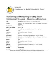 INSPIRE_MR_Guidelines_Reporting_2011-01-18_v 5.0