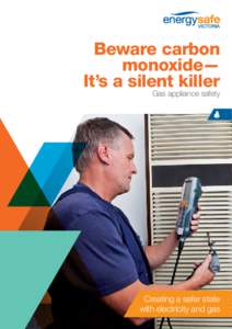 Beware carbon monoxide— It’s a silent killer Gas appliance safety  Creating a safer state