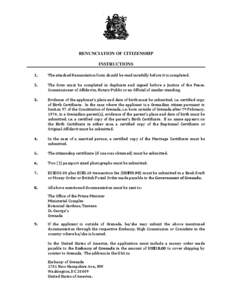 Microsoft Word - Renunciation of Citizenship Instructions PMO LEGAL Updated 11 Jan 2012.doc