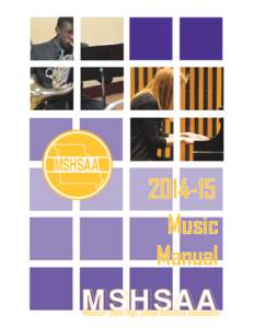 Music Manual MSHSAA