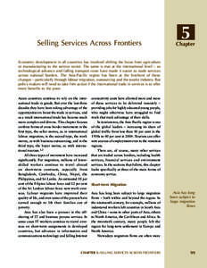 Selling Services Across Frontiers  5 Chapter
