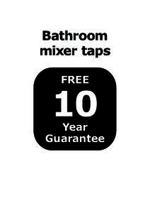 Bathroom mixer taps FREE 10