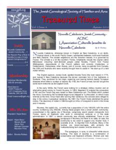 JGSH newsletter- vol.2 issue 4 -Nov 2010