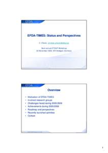 Microsoft PowerPoint - ETSAP-Nov06-EFDA-TIMES-CE-1