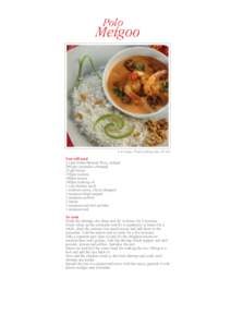 Cuisine of Georgia / Indian cuisine / Punjabi cuisine / Kharcho / Burmese cuisine / Food and drink / Soups / Curry