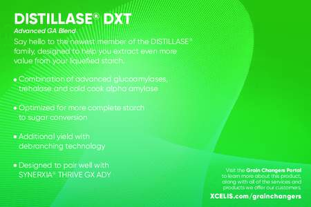 DISTILLASE® DXT Advanced GA Blend Say hello to the newest member of the DISTILLASE® family, designed to help you extract even more value from your liquefied starch.
