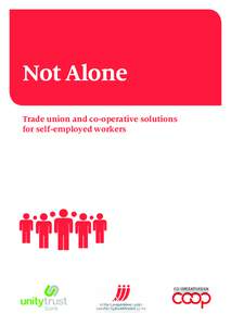 Not Alone Trade union and co-operative solutions for self-employed workers 2