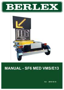 MANUAL - SF6 MED VMS/E13 V.2 	 	 1