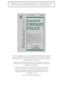This article appeared in a journal published by Elsevier. The attached copy is furnished to the author for internal non-commercial research and education use, including for instruction at the authors institution and shar