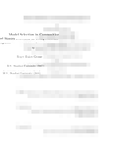 Model Selection in Compositional Spaces by Roger Baker Grosse B.S., Stanford UniversityM.S., Stanford University (2008)