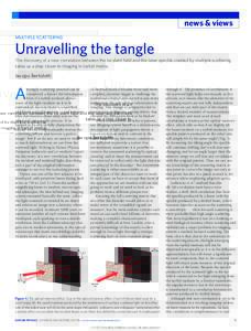 Multiple scattering: Unravelling the tangle