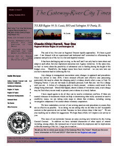 The Gateway-River City Times  Volume 3, Issue 2 Spring/Summer[removed]Section 7 of the National